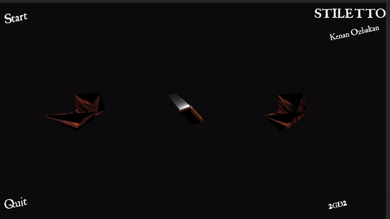 Stealth Game Menu Particle Effect