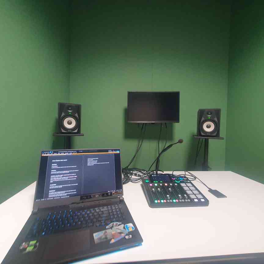 Setting up the recording
